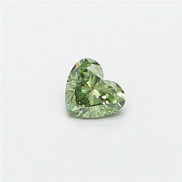 1.01 CT Fancy Vivid Blue HEART