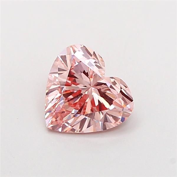 1.07 CT Fancy Intense Pink HEART