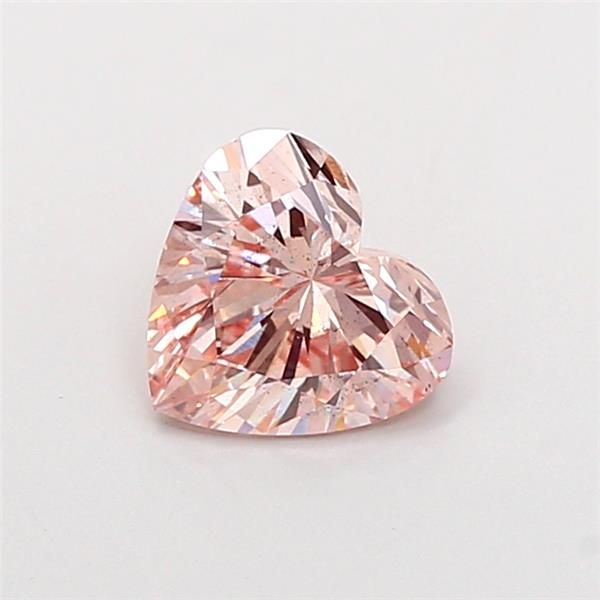 1.09 CT Fancy Intense Pink HEART