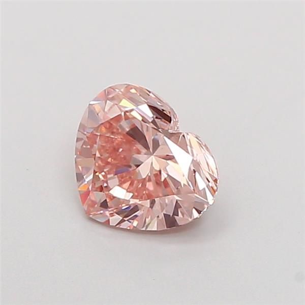 1.01 CT Fancy Intense Pink HEART