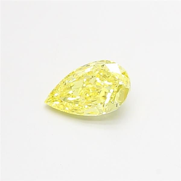 1.07 CT Fancy Intense Yellow PEAR
