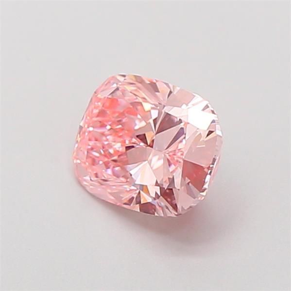 1.03 CT Fancy Vivid Pink CUSHION MODIFIED