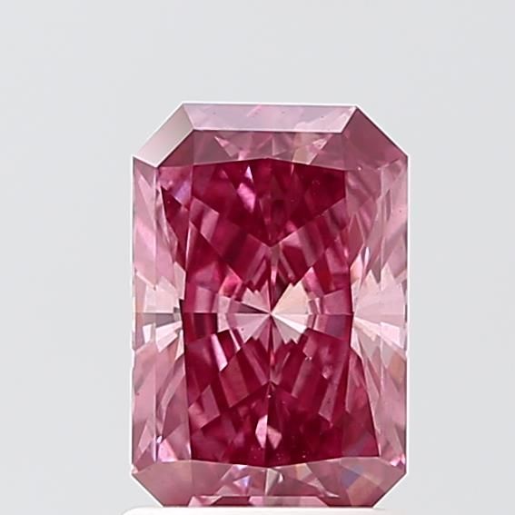 1.37 CT Fancy Vivid Pink RADIANT
