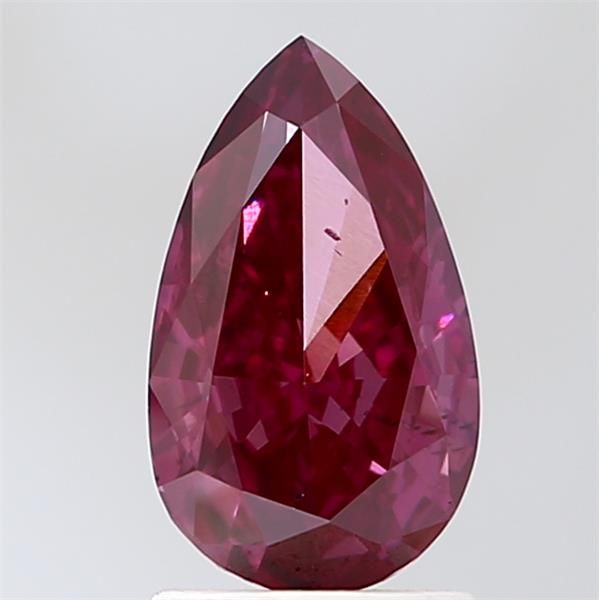 1.85 CT Fancy Deep Pink PEAR
