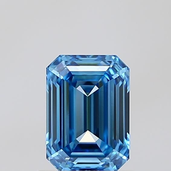 1.08 CT Fancy Vivid Blue EMERALD