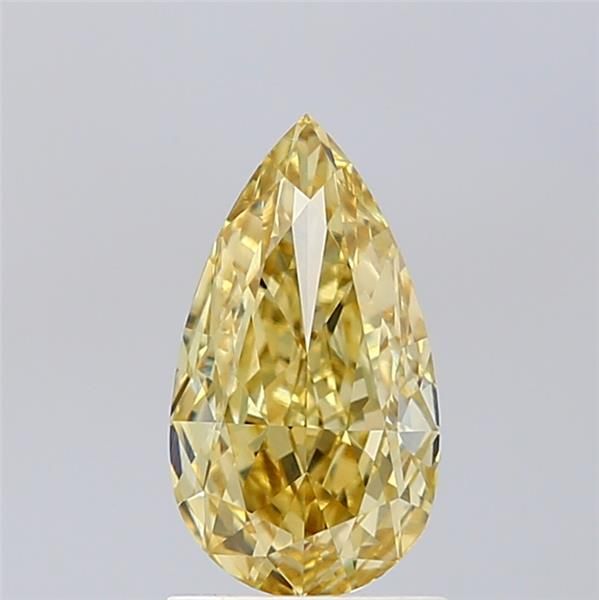 1.59 CT Fancy Yellow PEAR