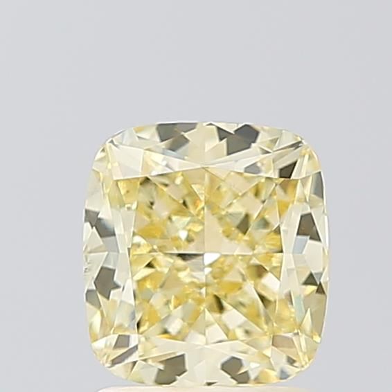 1.59 CT Fancy Yellow CUSHION MODIFIED