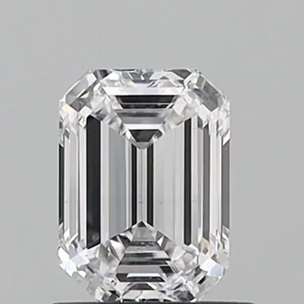0.99 ct. emerald Lab Grown Diamond front image