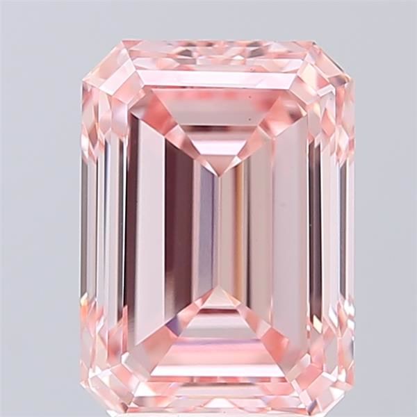 3.85 ct. emerald Lab Grown Diamond front image