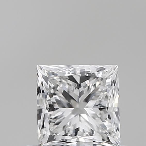0.58 ct lab-grown Princess Diamond