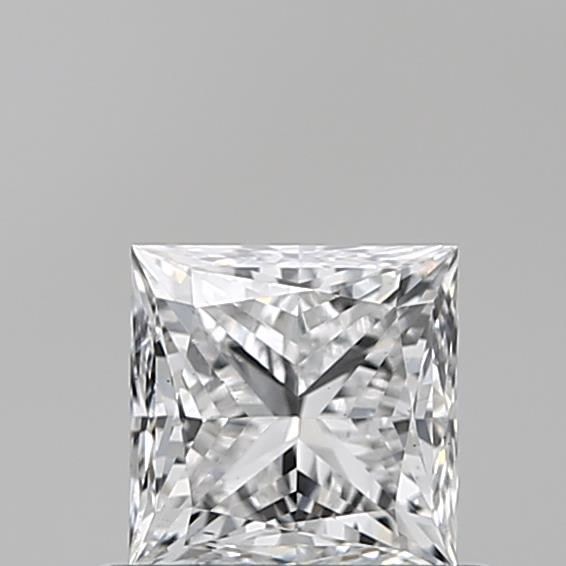 0.64 ct. princess Lab Grown Diamond front image