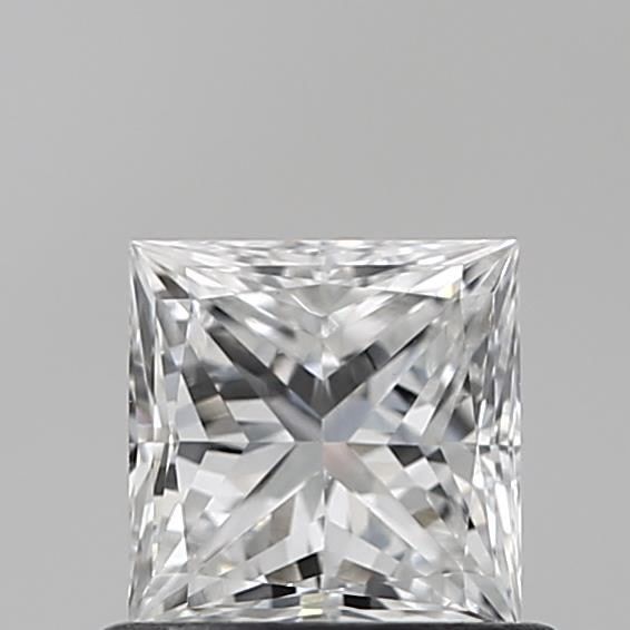 0.67 ct lab-grown Princess Diamond