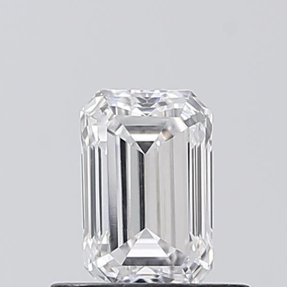0.65 ct. emerald Lab Grown Diamond front image