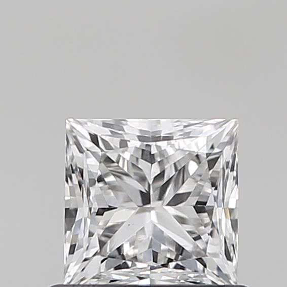 0.78 ct lab-grown Princess Diamond