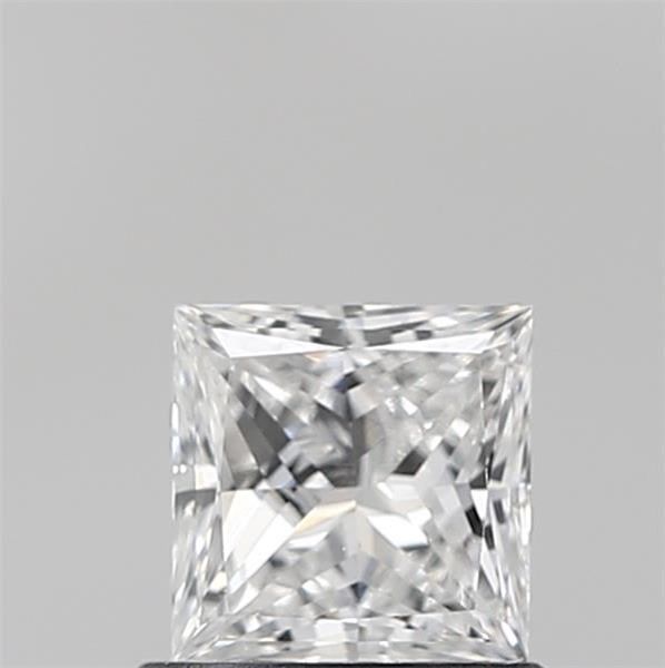 0.67 ct lab-grown Princess Diamond