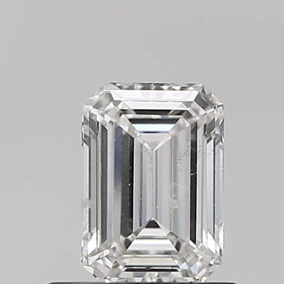 0.59 ct. emerald Lab Grown Diamond front image