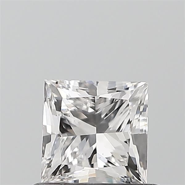 0.67 ct lab-grown Princess Diamond