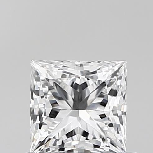 0.63 ct lab-grown Princess Diamond