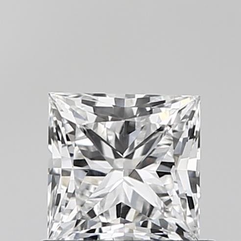 0.69 ct. princess Lab Grown Diamond front image