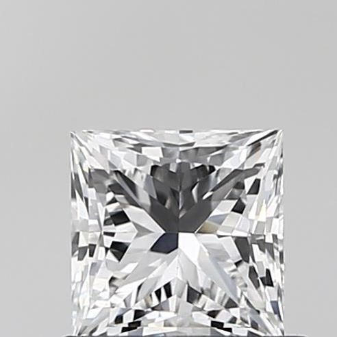 0.69 ct. princess Lab Grown Diamond front image