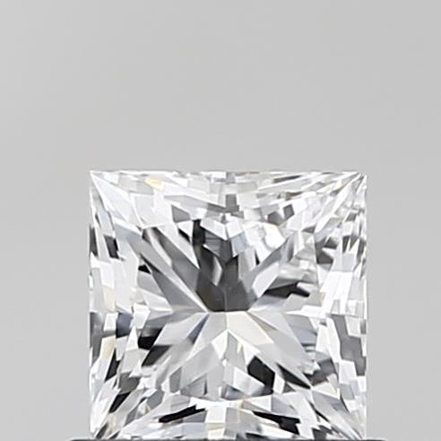0.69 ct. princess Lab Grown Diamond front image