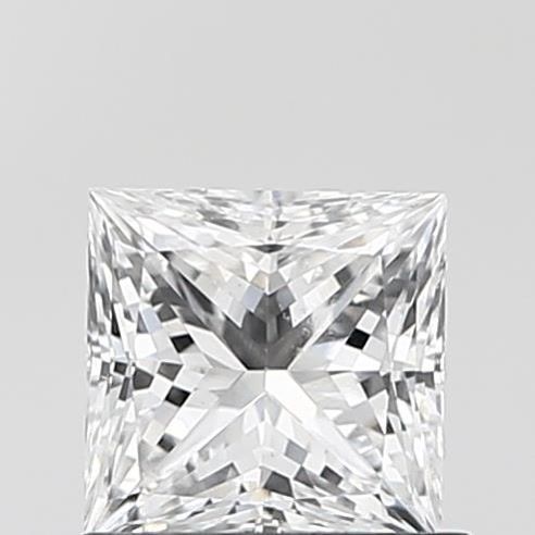 0.73 ct lab-grown Princess Diamond