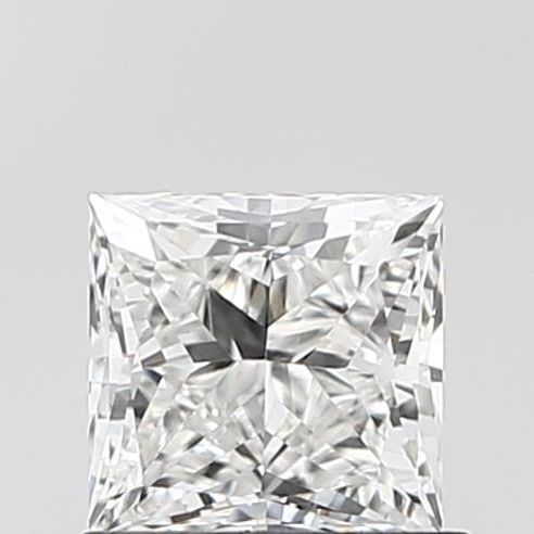 0.77 ct lab-grown Princess Diamond