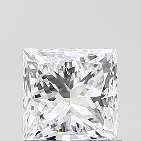 0.83 ct. princess Lab Grown Diamond front image