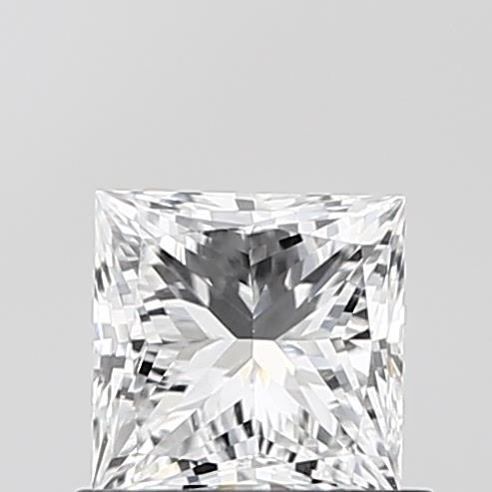 0.66 ct lab-grown Princess Diamond