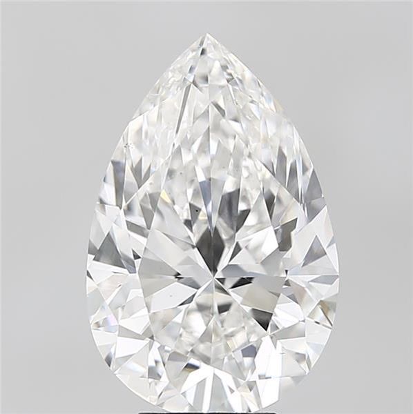 5.68 ct. pear Lab Grown Diamond front image