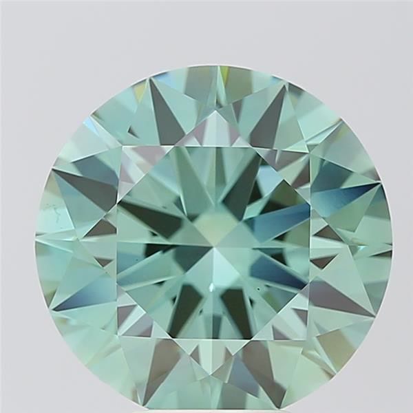 6.63 ct. round Lab Grown Diamond front image