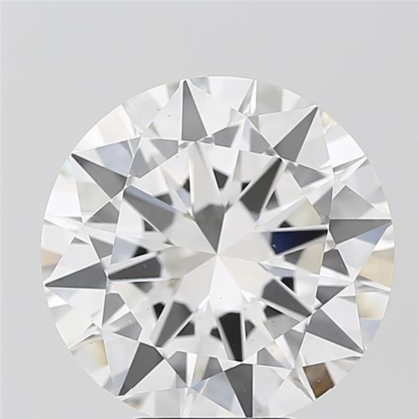6.01 ct. round Lab Grown Diamond front image
