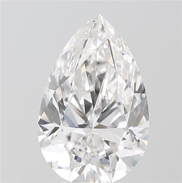 6.00 ct. pear Lab Grown Diamond front image