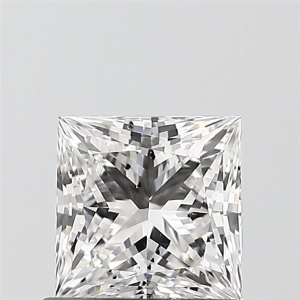 0.74 ct lab-grown Princess Diamond