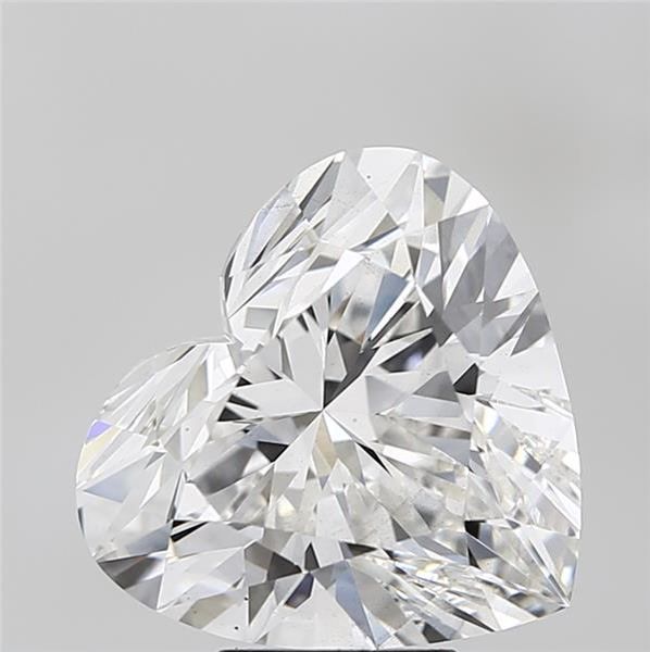 5.74 ct. heart Lab Grown Diamond front image