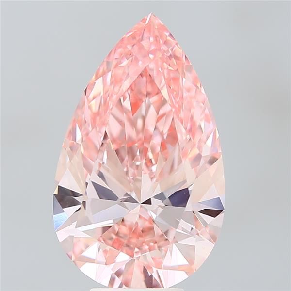 7.09 ct. pear Lab Grown Diamond front image