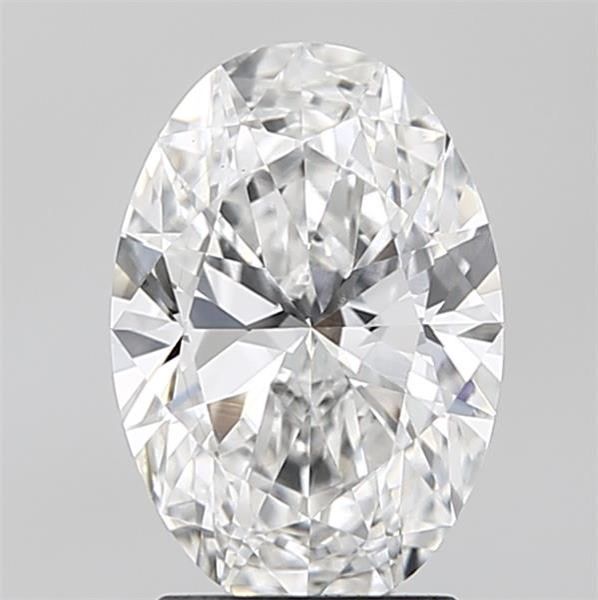 2.09 ct. oval Lab Grown Diamond front image