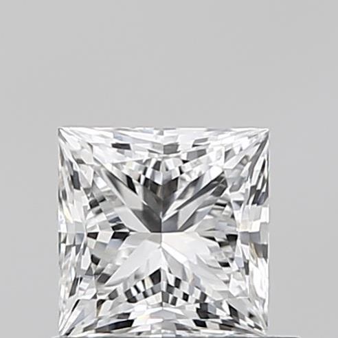 0.67 ct lab-grown Princess Diamond