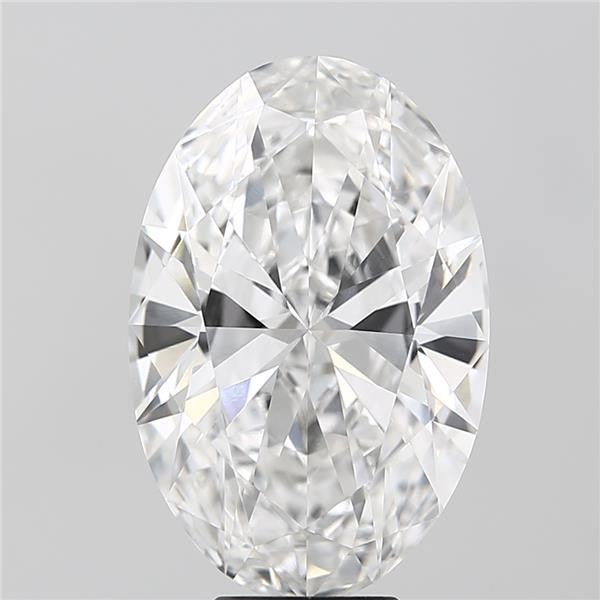 7.04 ct. oval Lab Grown Diamond front image