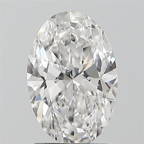 1.38 ct. oval Lab Grown Diamond front image