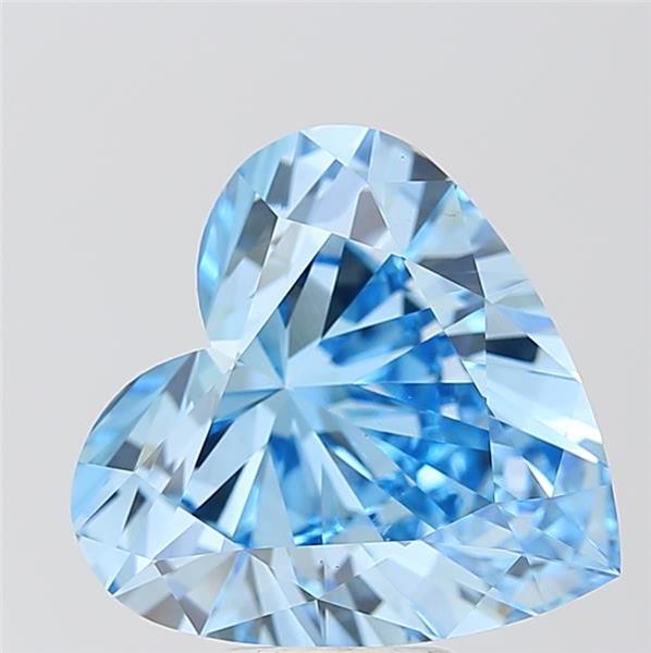 6.04 ct. heart Lab Grown Diamond front image