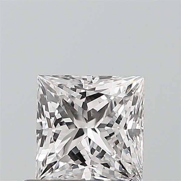 0.67 ct lab-grown Princess Diamond