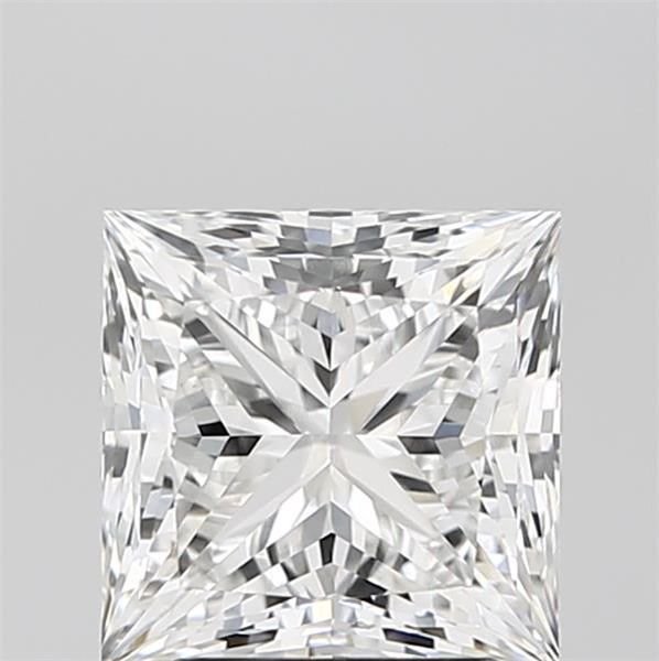 3.02 ct. princess Lab Grown Diamond front image