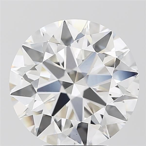 5.76 ct. round Lab Grown Diamond front image