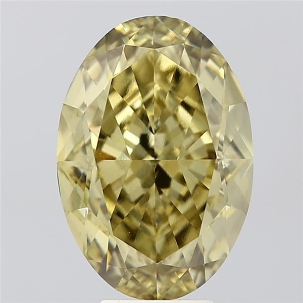 7.01 ct. oval Lab Grown Diamond front image