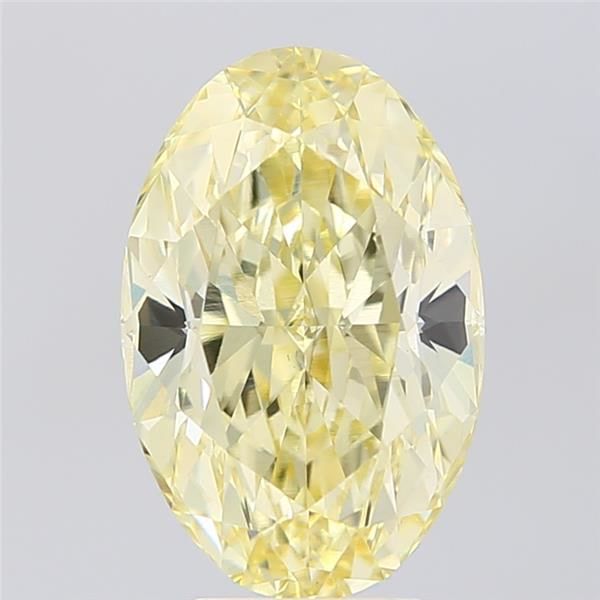 5.04 ct. oval Lab Grown Diamond front image