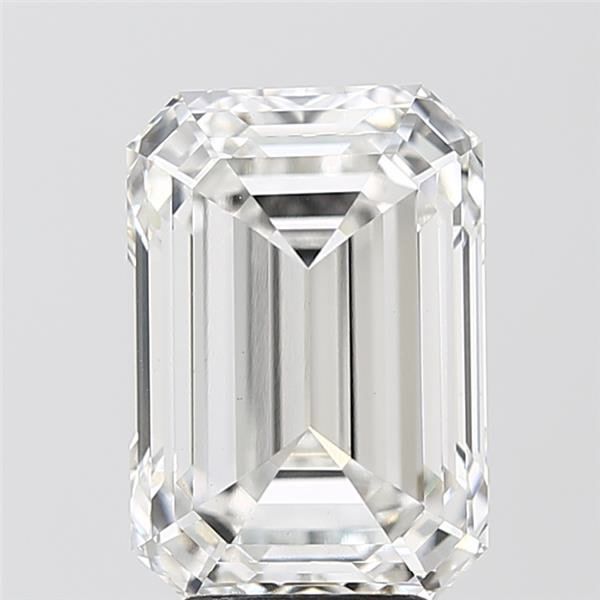5.55 ct. emerald Lab Grown Diamond front image