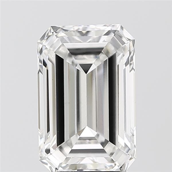 3.55 ct. emerald Lab Grown Diamond front image