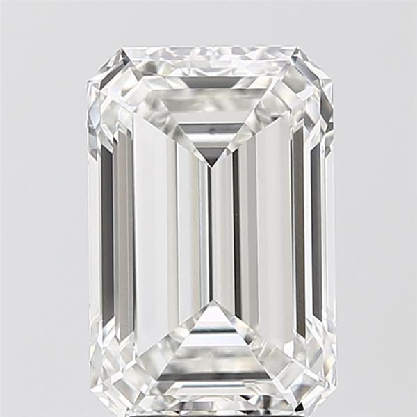 4.04 ct. emerald Lab Grown Diamond front image