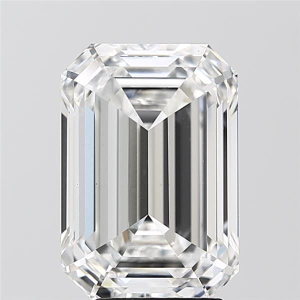 5.02 ct. emerald Lab Grown Diamond front image